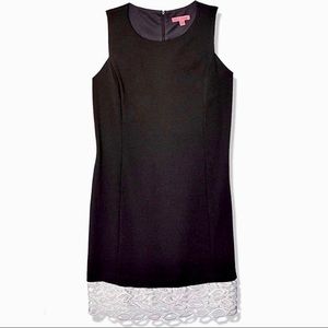 NWT Betsey Johnson Midi Black Dress